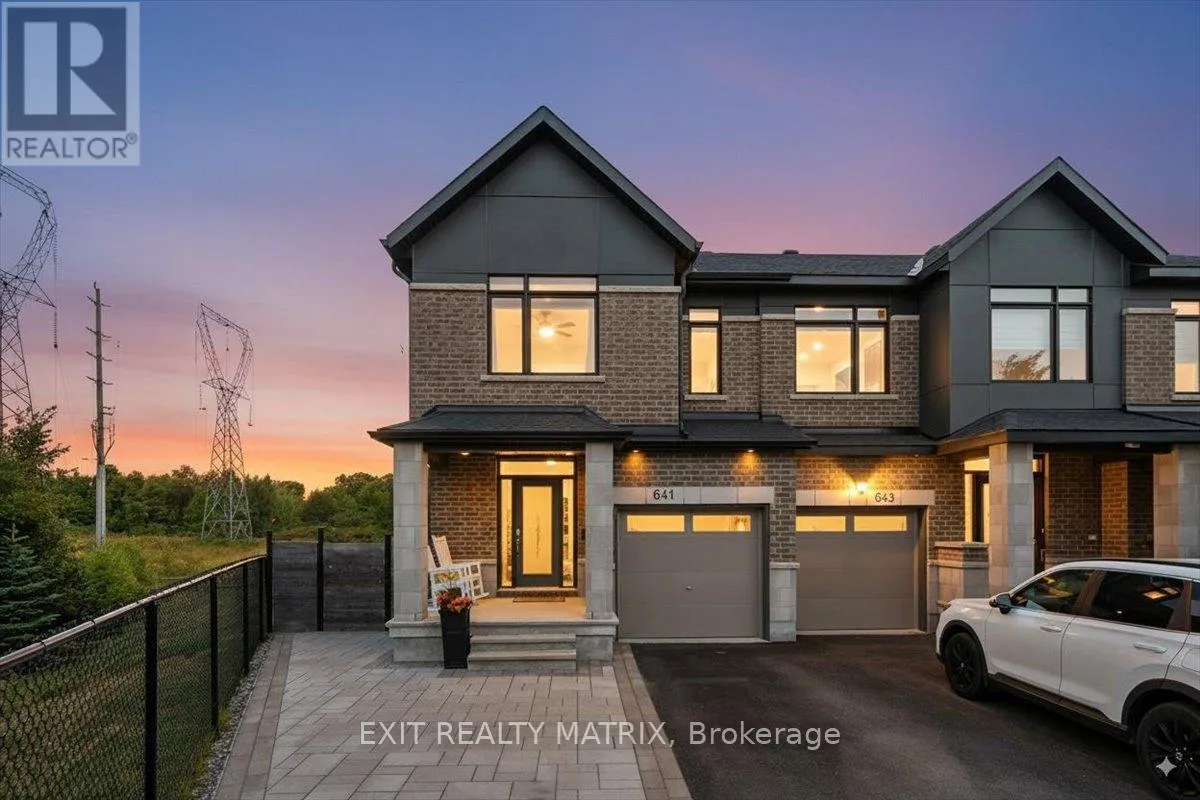 Row / Townhouse for rent: 641 Putney Crescent, Ottawa, Ontario K2S 2N7