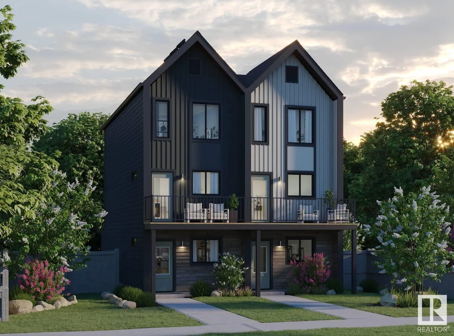 Duplex for rent: 649 176 Av Ne, Edmonton, Alberta T5Y 4G1