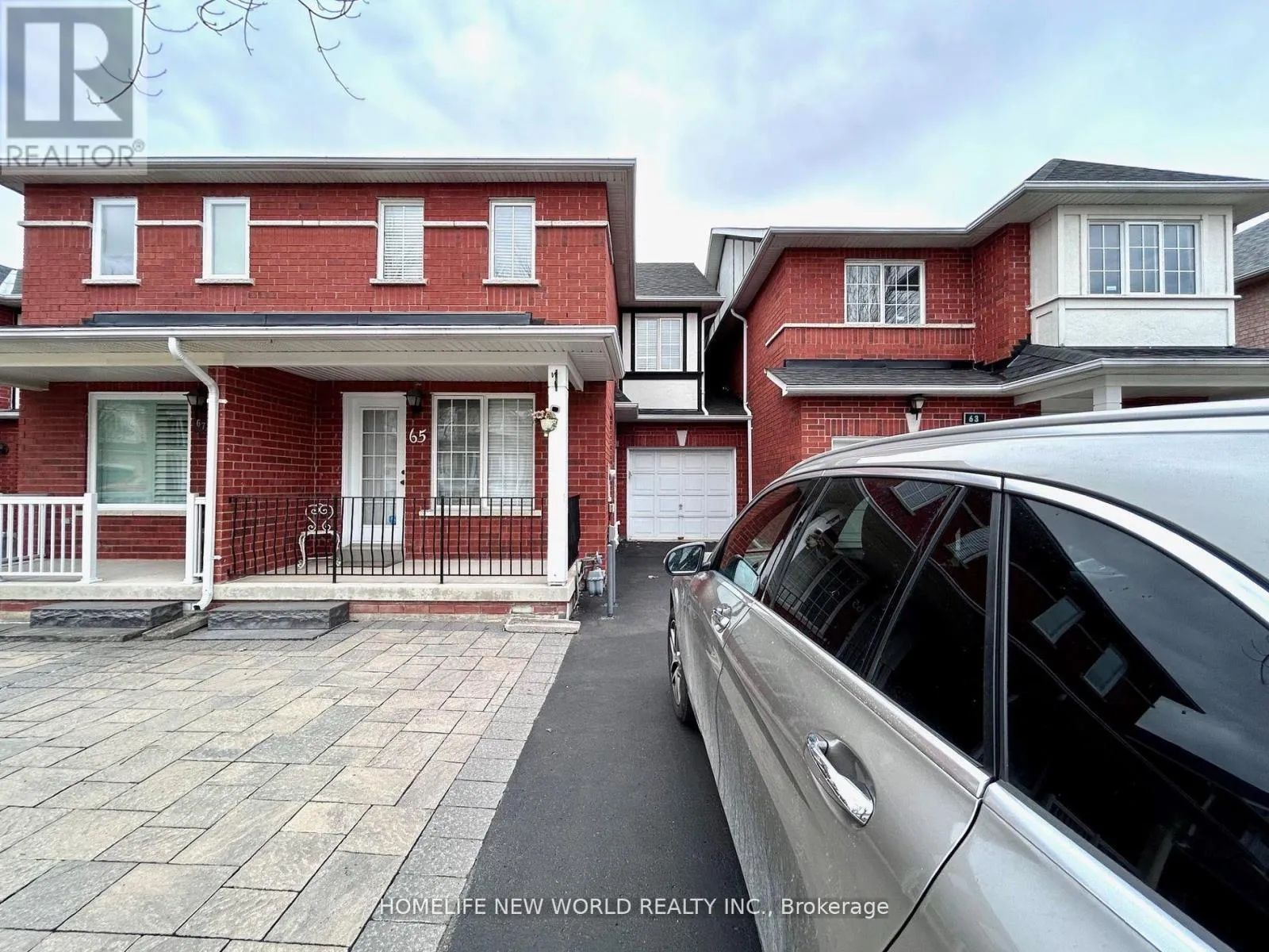 Row / Townhouse for rent: 65 Warren Bradley Street, Markham, Ontario L6C 2X4