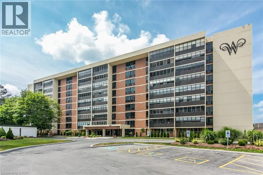 Apartment for rent: 65 Westmount Road N Unit# 808, Waterloo, Ontario N2L 5G6