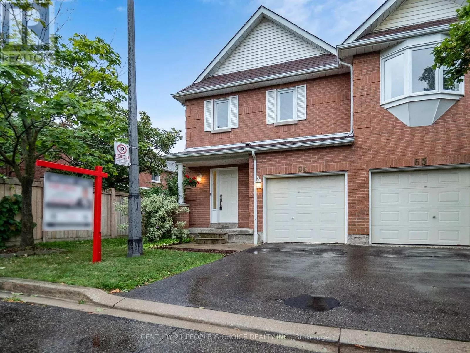 Row / Townhouse for rent: 66 - 6050 Bidwell Trail, Mississauga, Ontario L5V 1V6