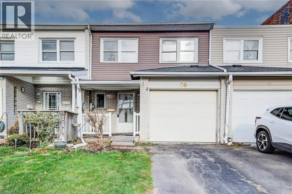 Row / Townhouse for rent: 66 Charles Best Place, Kitchener, Ontario N2M 5A3