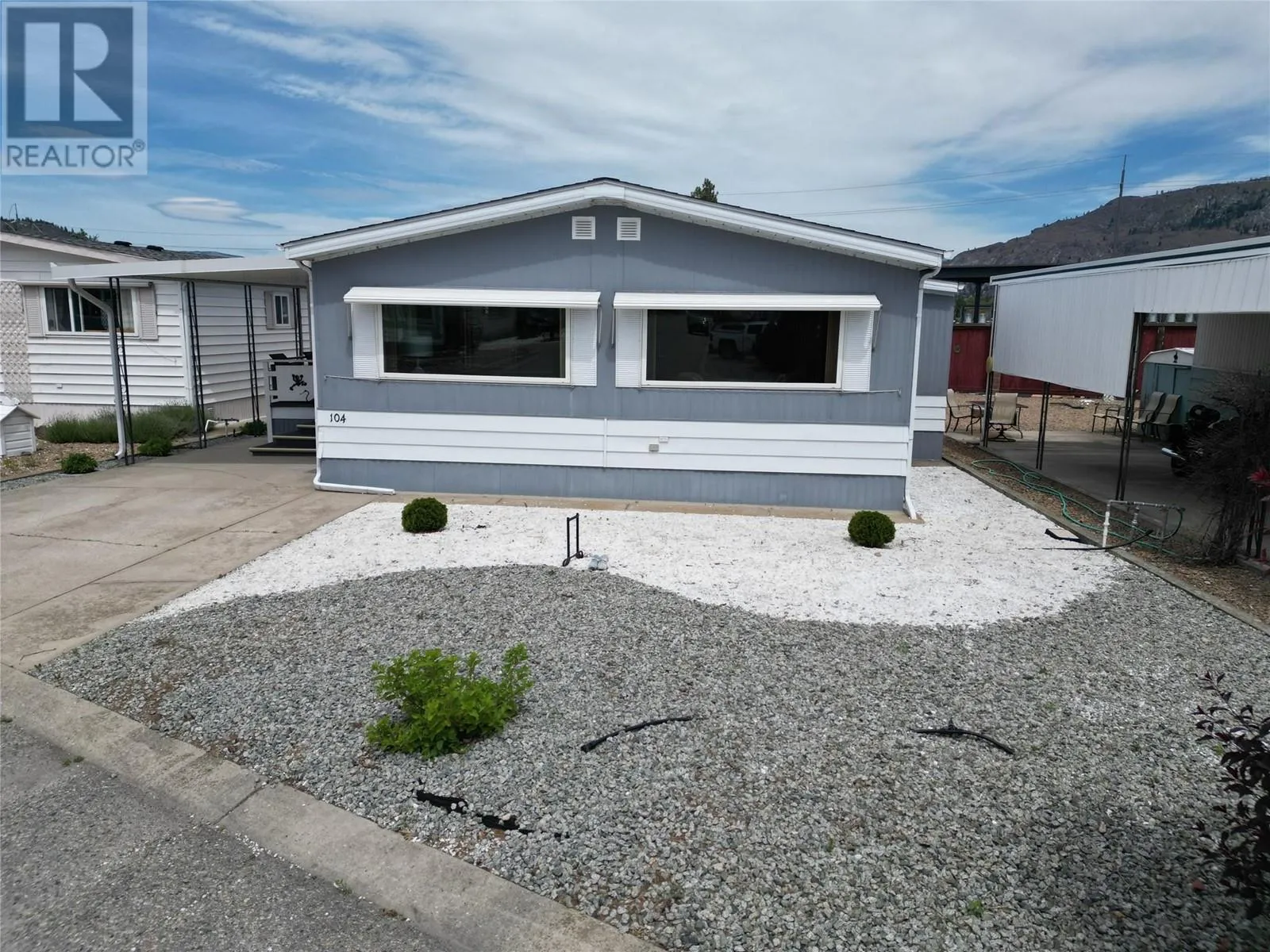 Manufactured Home for rent: 6601 Tucelnuit Drive Unit# 104, Oliver, British Columbia V0H 1T3