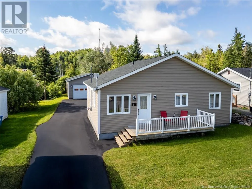 House for rent: 67 Post Street, Plaster Rock, New Brunswick E7G 2M7