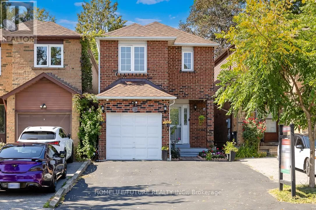 House for rent: 67 Verne Crescent, Toronto, Ontario M1B 2Y4