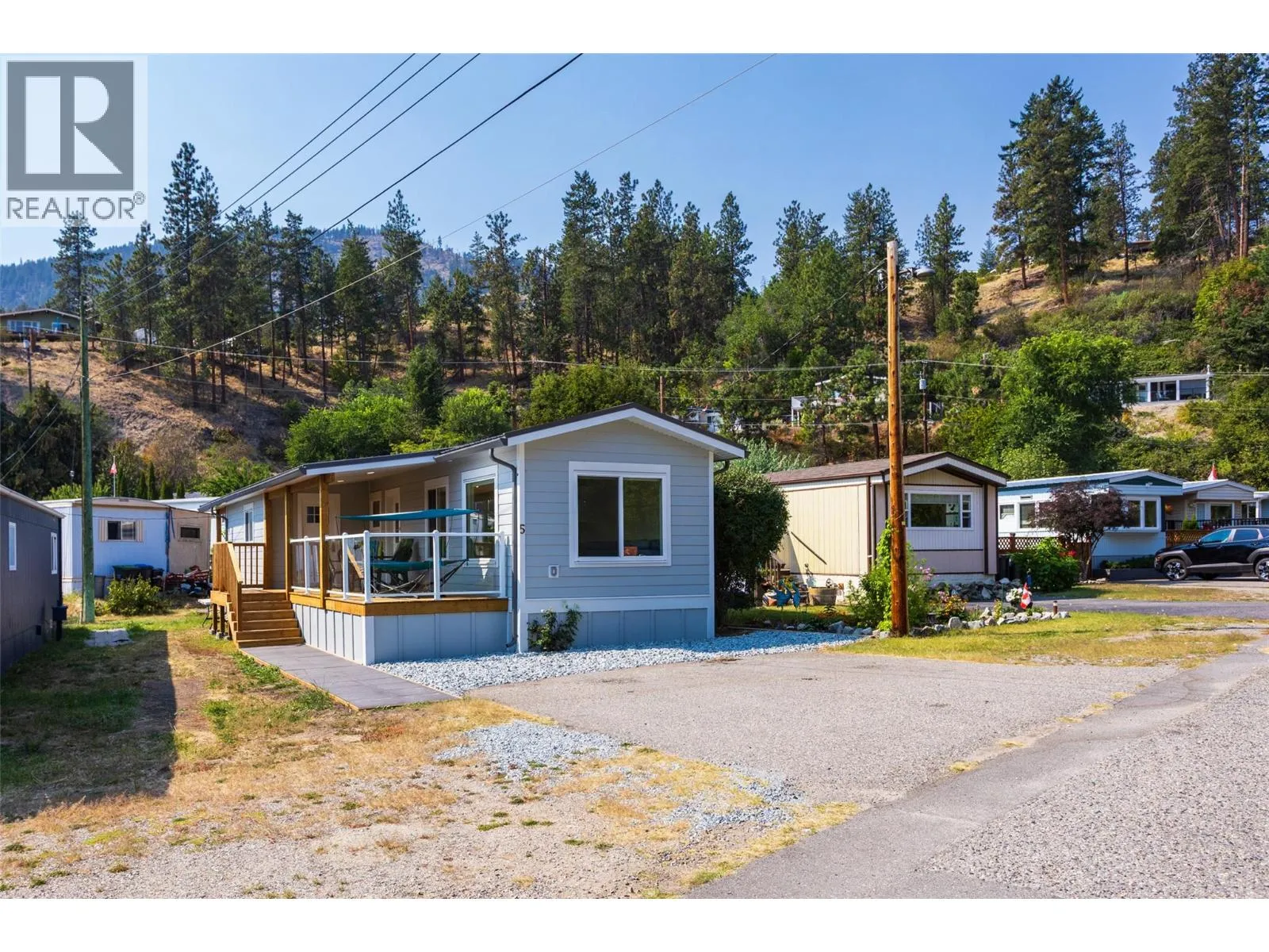 Manufactured Home for rent: 6711 Hwy 97 South Highway Unit# 5, Peachland, British Columbia V0H 1X9