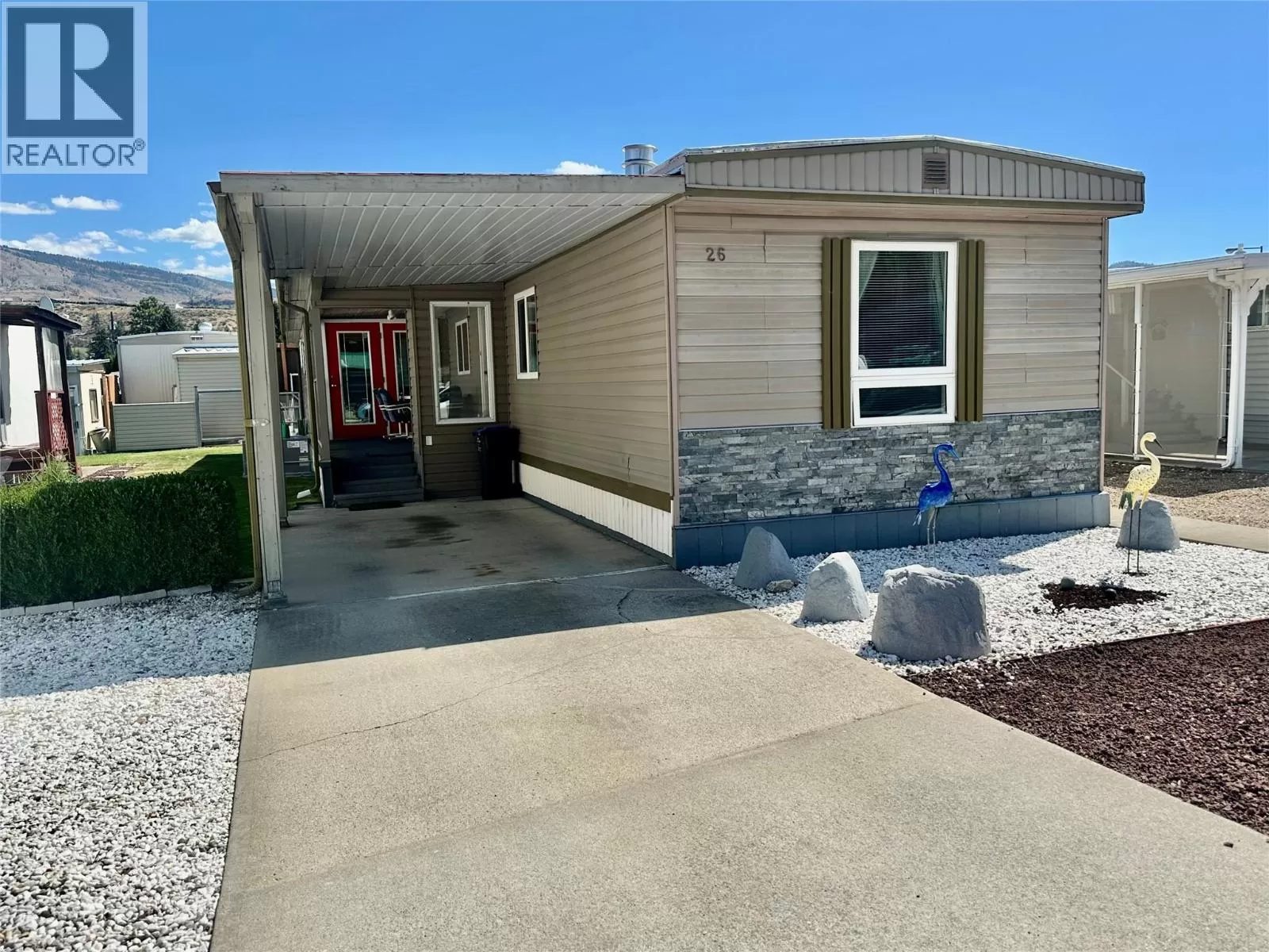 Manufactured Home for rent: 6778 Tucelnuit Drive Unit# 26, Oliver, British Columbia V0H 1T3