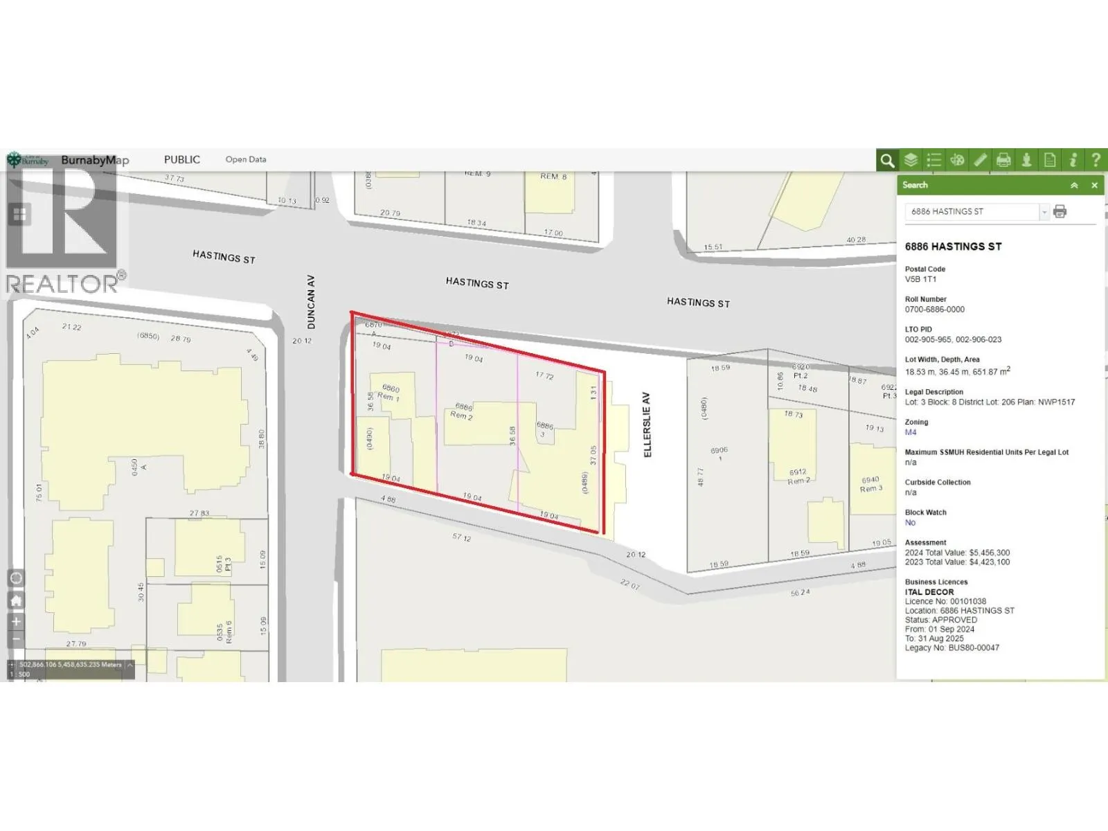 6886 Hastings Street, Burnaby, British Columbia V5B 1T1