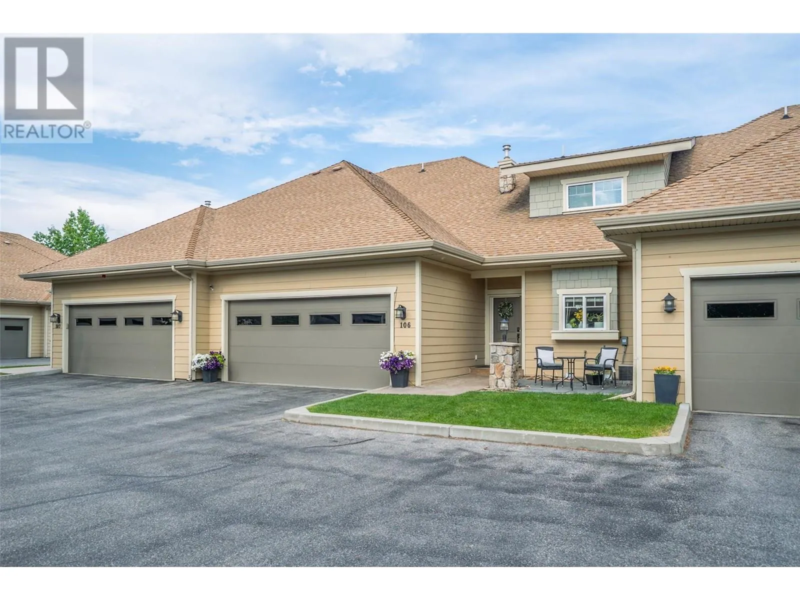 Row / Townhouse for rent: 690 Lequime Road Unit# 106, Kelowna, British Columbia V1W 5B8