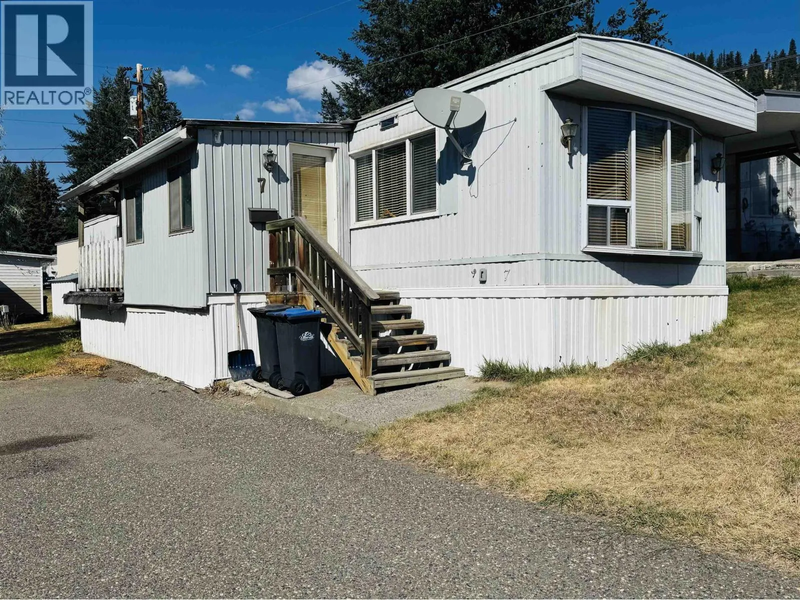 Manufactured Home/Mobile for rent: 7 770 N Eleventh Avenue, Williams Lake, British Columbia V2G 2M4