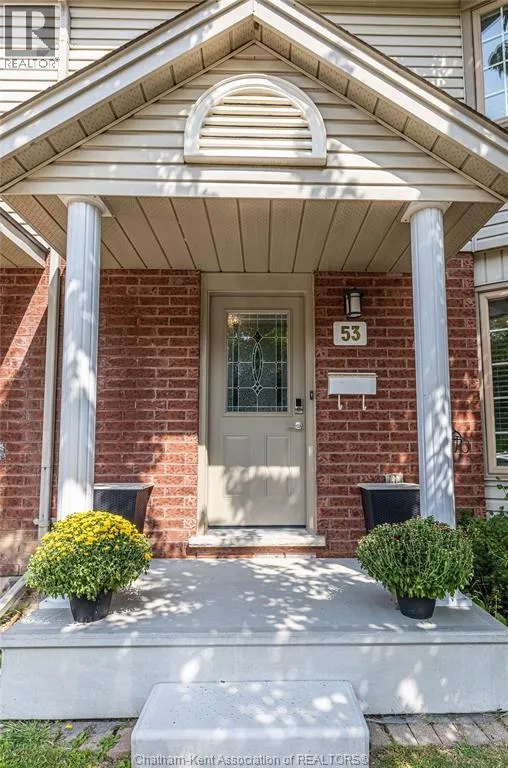 Row / Townhouse for rent: 70 Chapman Court Unit# 53, London, Ontario N6G 4Z4