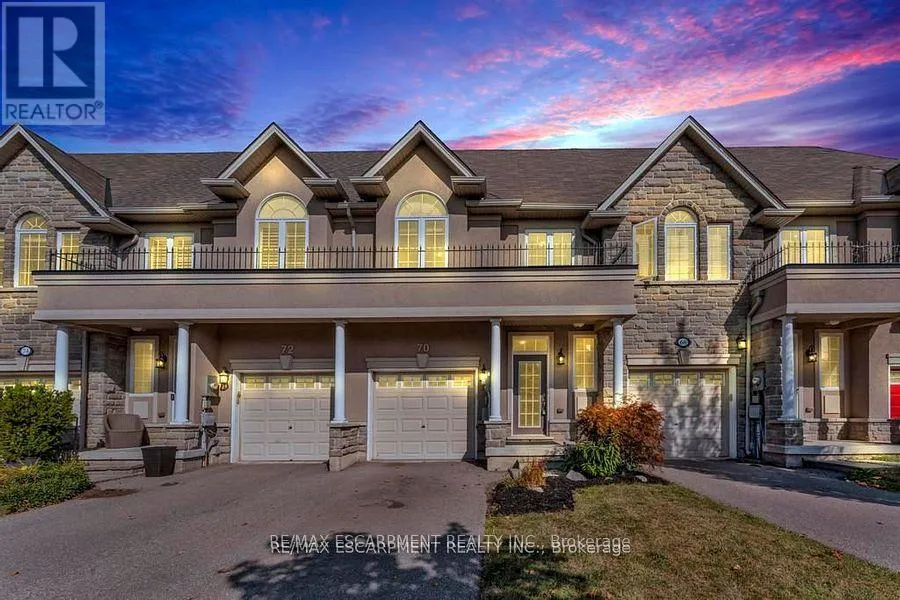 Row / Townhouse for rent: 70 Vinton Road, Hamilton, Ontario L9K 0G6