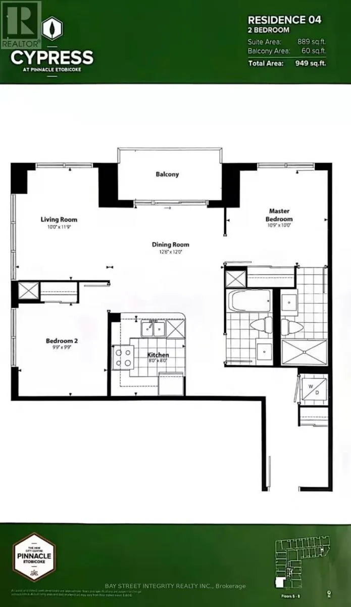 Apartment for rent: 704 - 50 Thomas Riley Road, Toronto, Ontario M9B 0C5