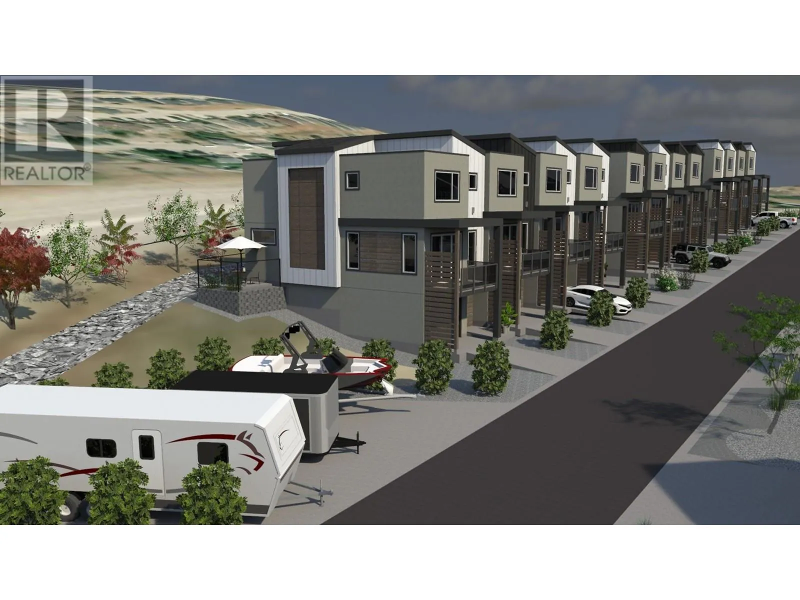 Row / Townhouse for rent: 7053 Manning Place Unit# 10, Vernon, British Columbia V1B 0B6