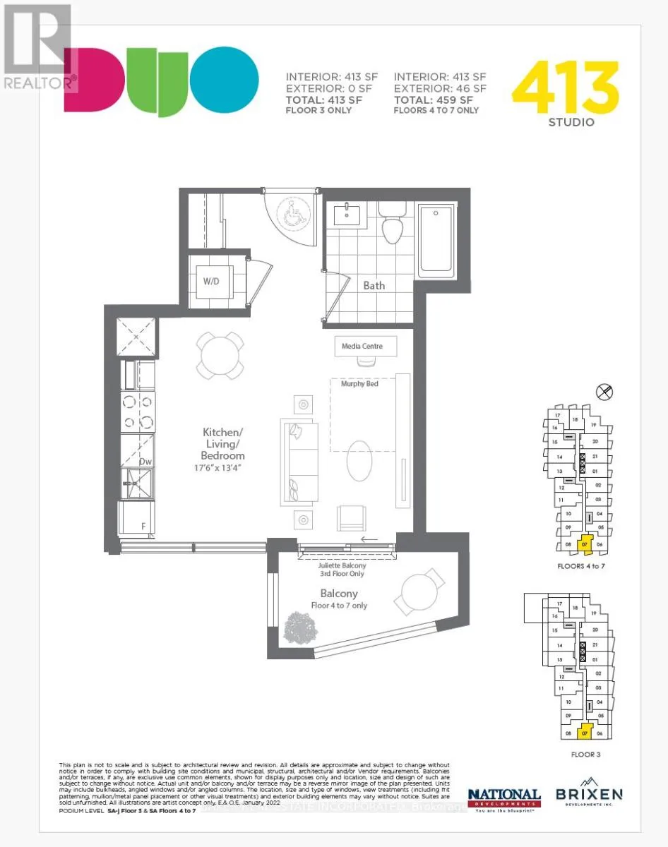 Apartment for rent: 707 - 260 Malta Avenue, Brampton, Ontario L6Y 6L7