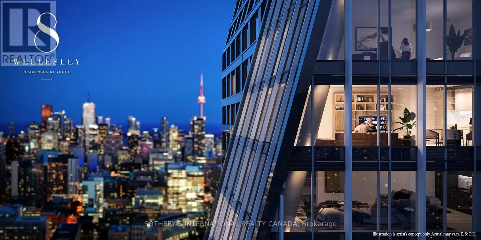 Apartment for rent: 707 - 8 Wellesley Street W, Toronto, Ontario M4Y 0J5