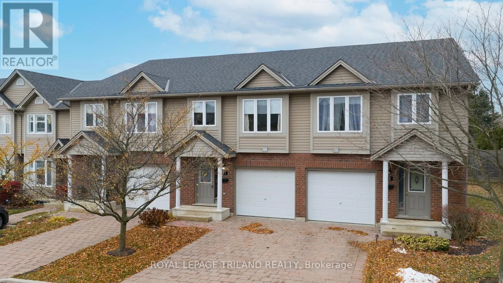 Row / Townhouse for rent: 71 - 1921 Father Dalton Avenue, London North, Ontario N5X 4S1