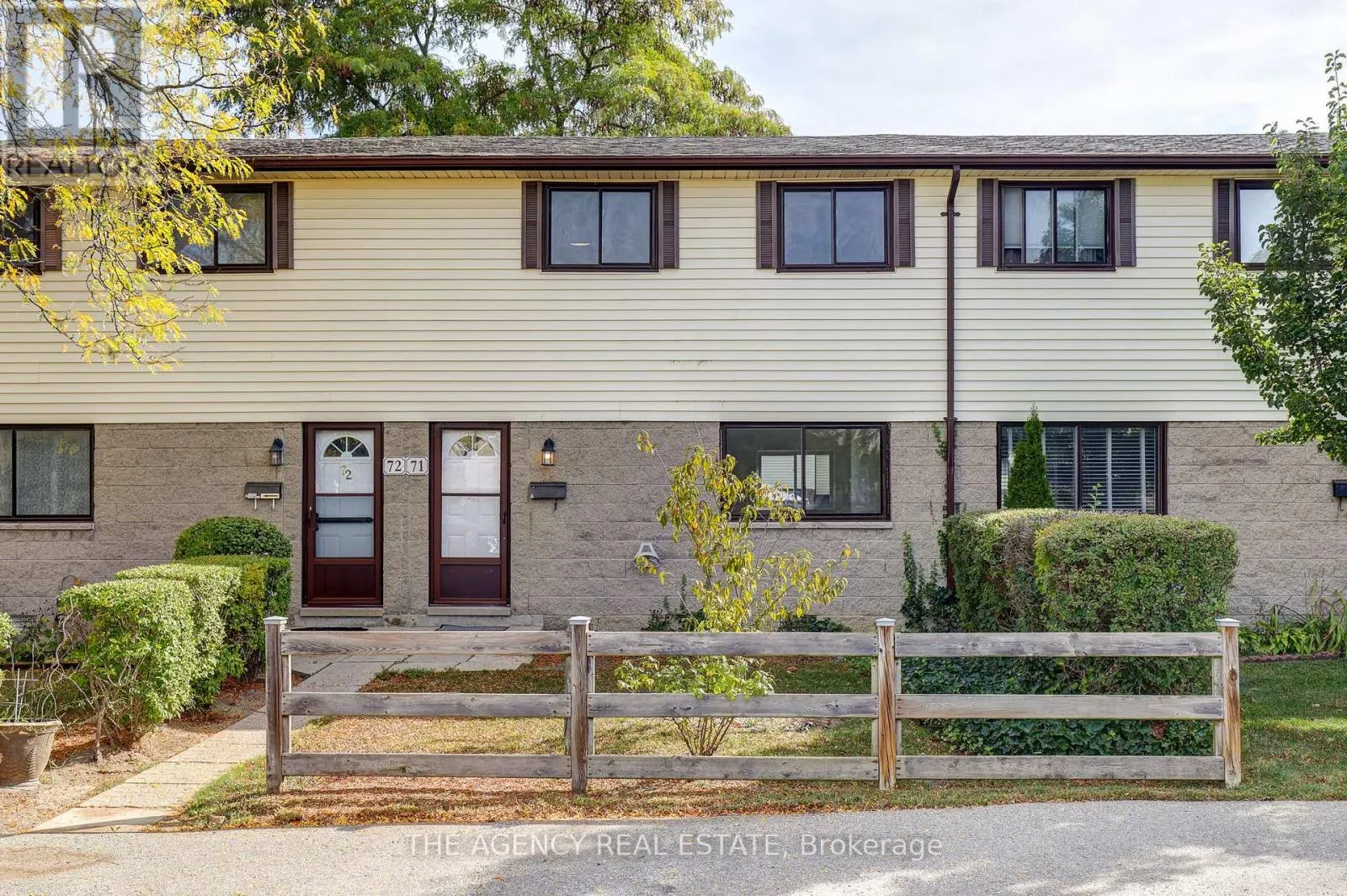 Row / Townhouse for rent: 71 - 825 Dundalk Drive, London South, Ontario N6C 3V6