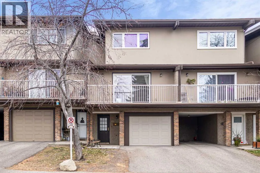 Row / Townhouse for rent: 72, 1055 72 Avenue Nw, Calgary, Alberta T2K 5S4
