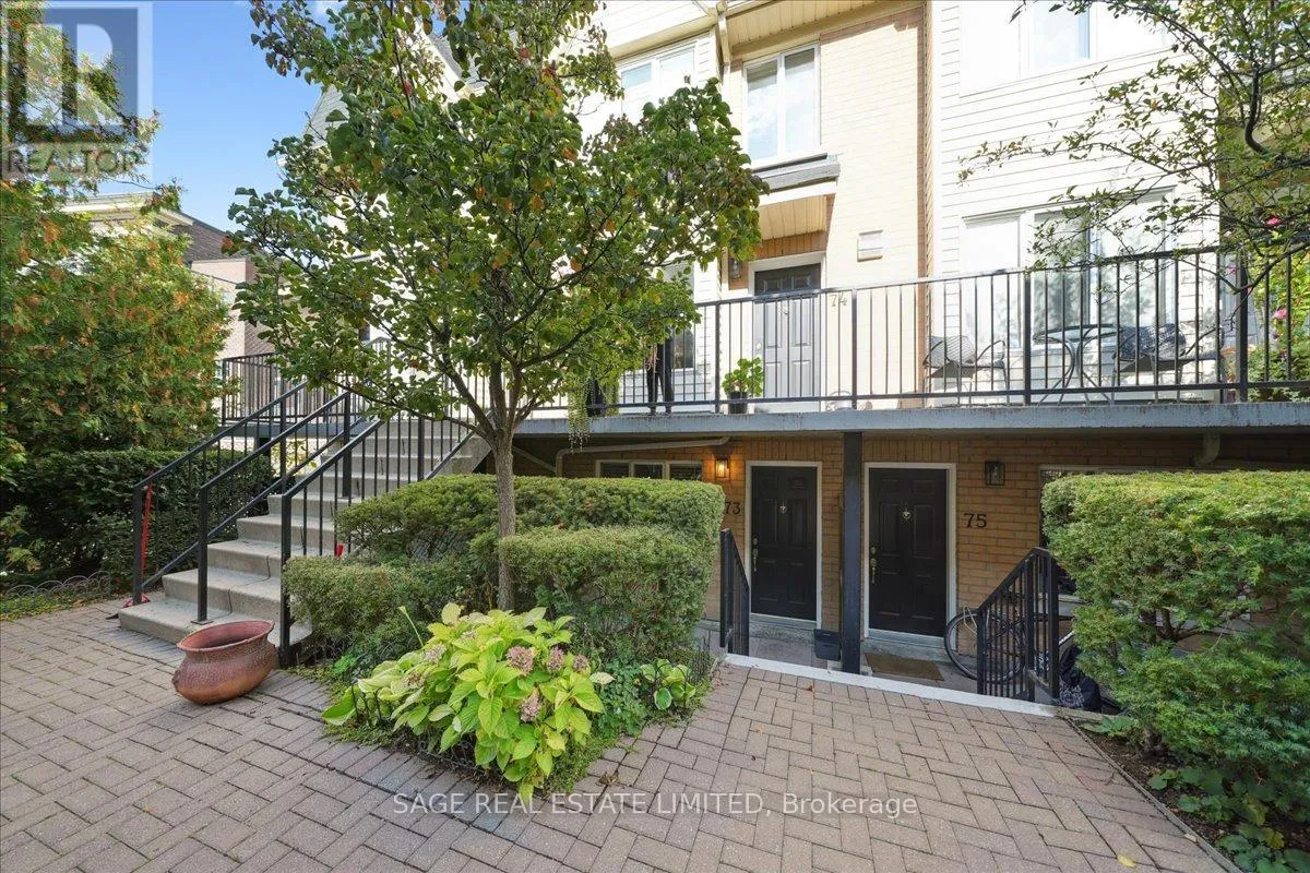 Row / Townhouse for rent: 73 - 208 Niagara Street, Toronto, Ontario M6J 3W5