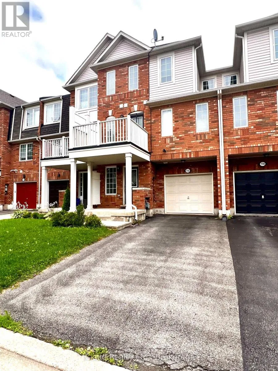Row / Townhouse for rent: 732 Shortreed Crescent, Milton, Ontario L9T 0E8