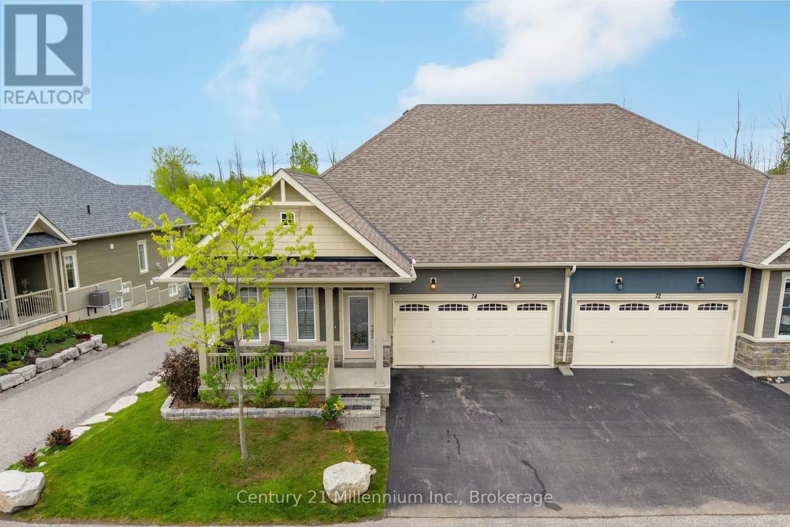 Row / Townhouse for rent: 74 Kari Crescent, Collingwood, Ontario L9Y 0Z7