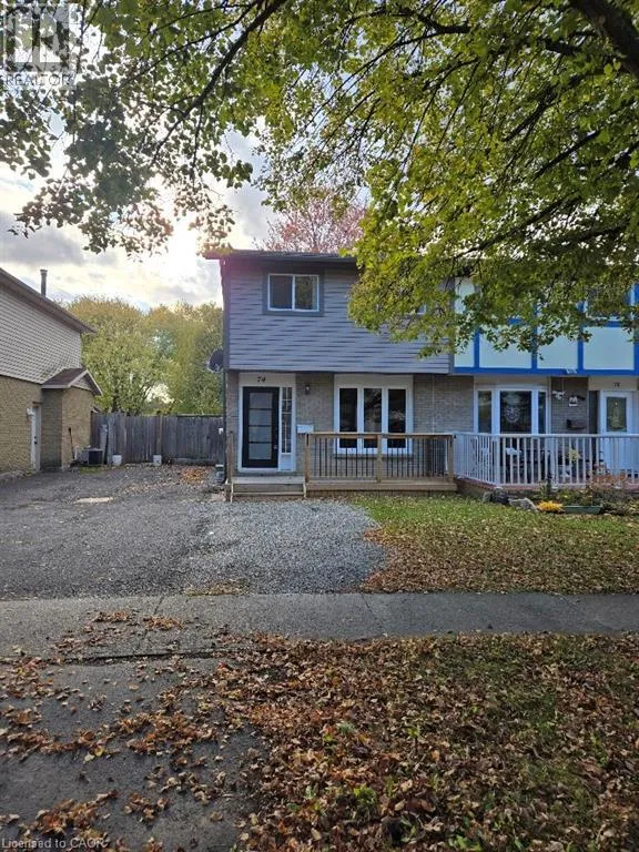 House for rent: 74 Silvan Drive, Welland, Ontario L3C 6C3