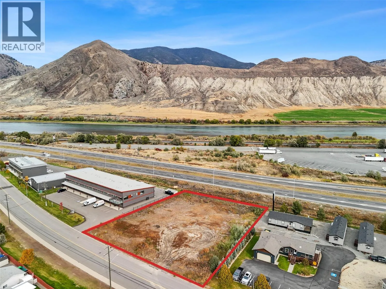 Residential Commercial Mix for rent: 7480 Dallas Road, Kamloops, British Columbia V1B 2J6