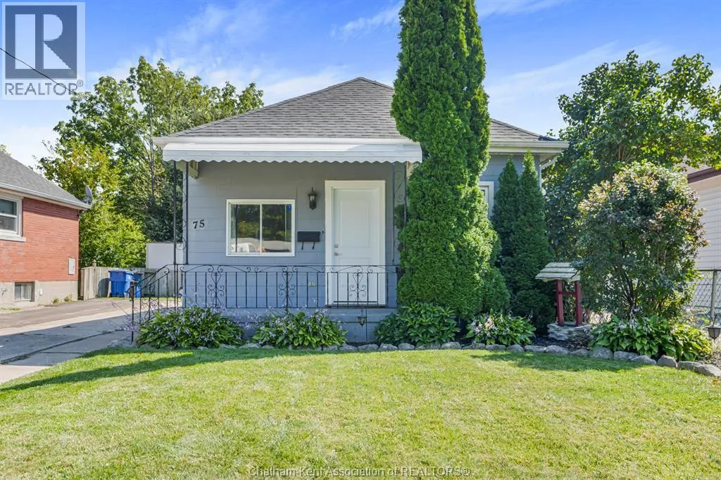 House for rent: 75 Fielder Avenue, Chatham, Ontario N7L 1K5