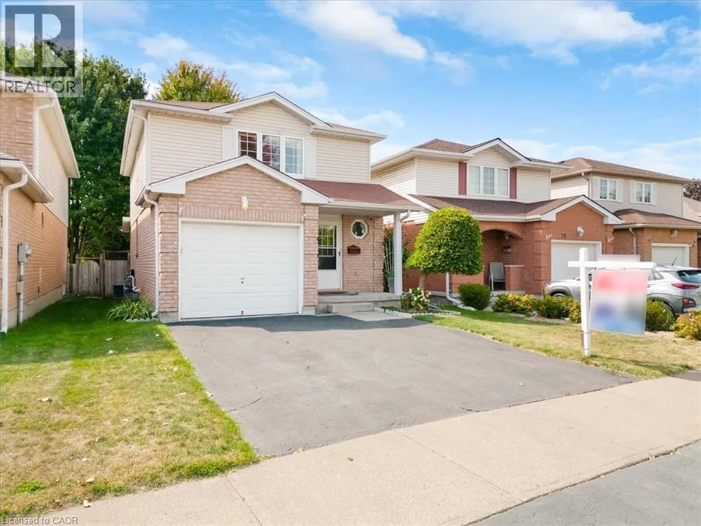 House for rent: 75 Marisa Street, Kitchener, Ontario N2K 3V8