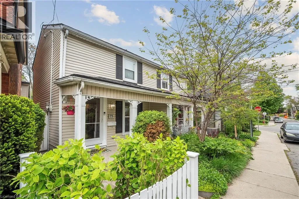 House for rent: 75 Ray Street N, Hamilton, Ontario L8R 2X7