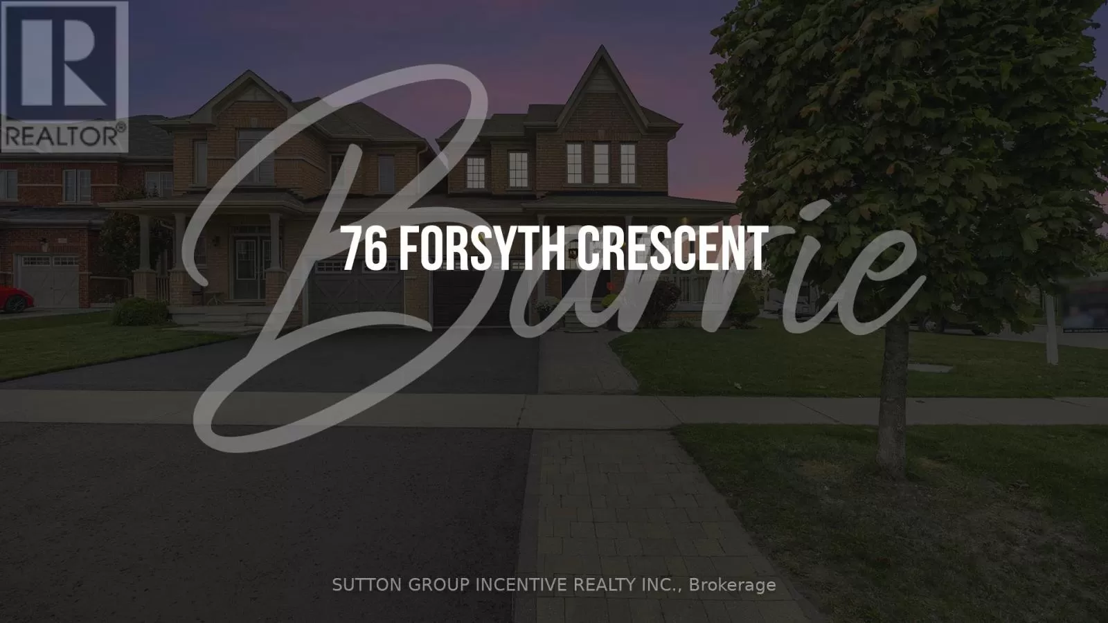 House for rent: 76 Forsyth Crescent, Barrie, Ontario L4N 6R1