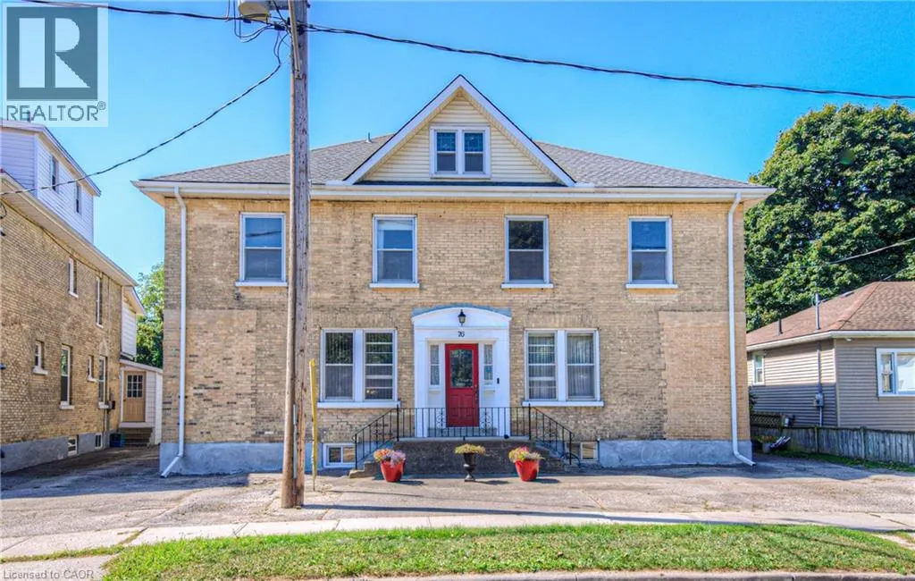 Fourplex for rent: 76 Roseview Avenue, Cambridge, Ontario N1R 4A7