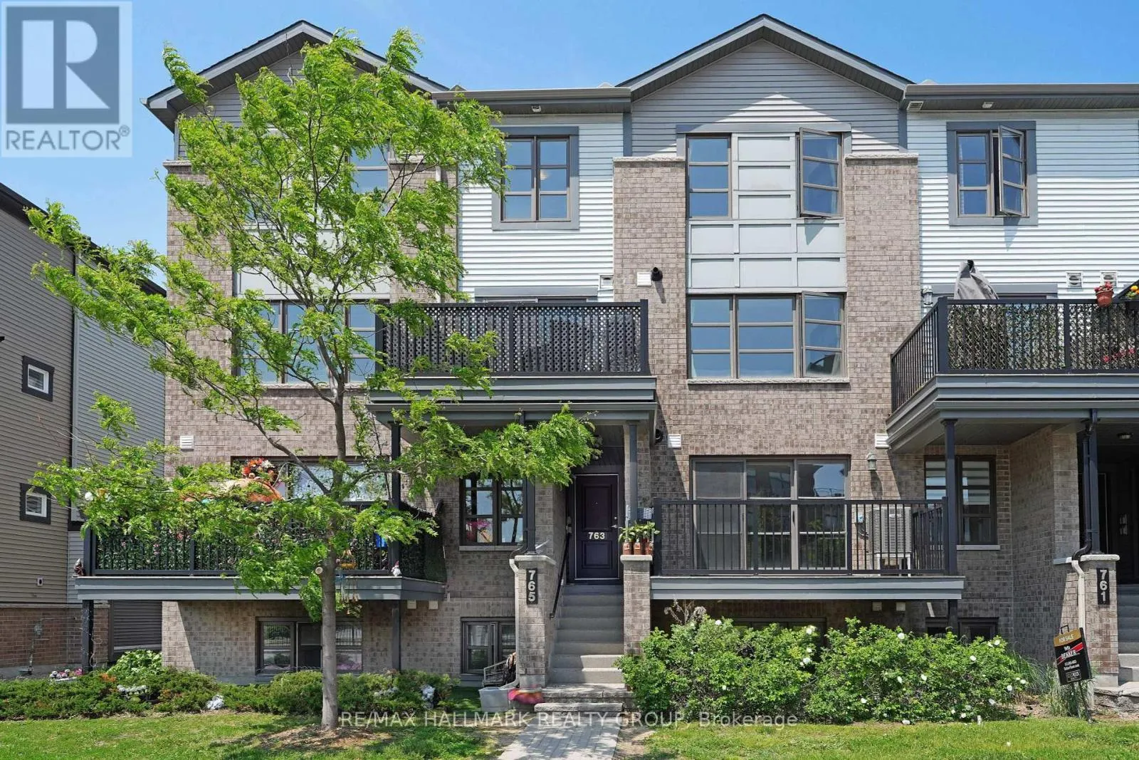 Row / Townhouse for rent: 763 Chapman Mills Drive, Ottawa, Ontario K2J 5X2