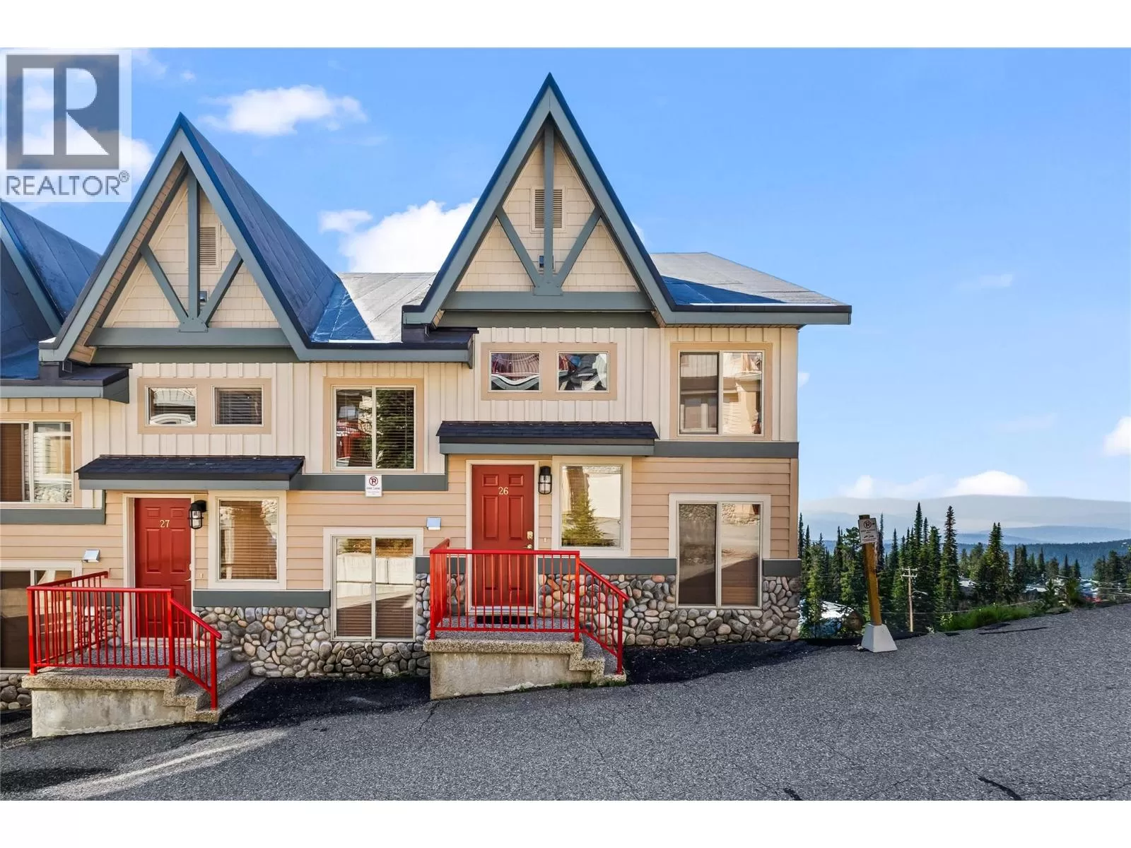 Row / Townhouse for rent: 7640 Porcupine Road Unit# 26, Big White, British Columbia V1P 1T4