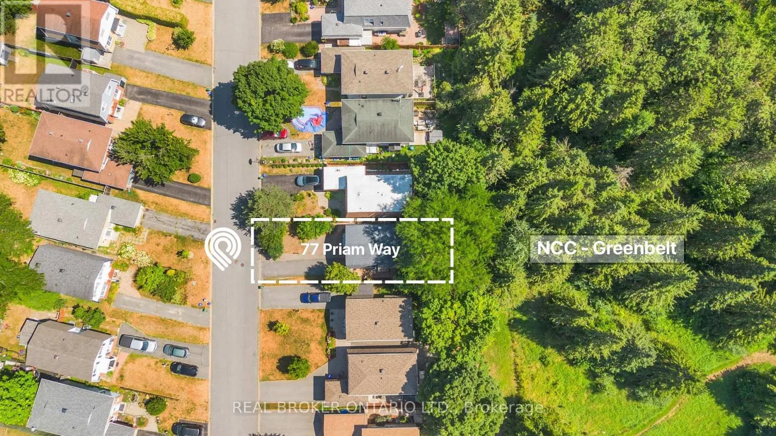 House for rent: 77 Priam Way, Ottawa, Ontario K2H 8S7