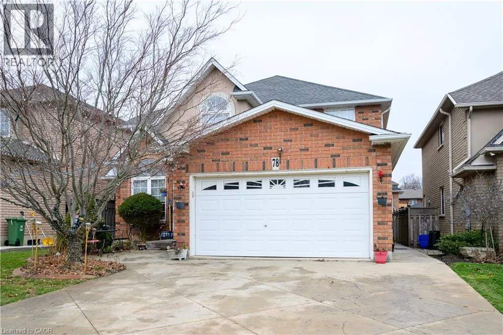 House for rent: 78 Pantano Drive Unit# B, Hamilton, Ontario L9B 2S8