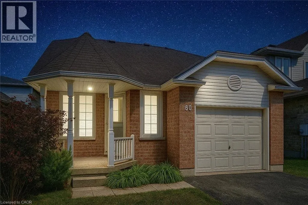 House for rent: 80 Hawkins Drive, Cambridge, Ontario N1T 2A3