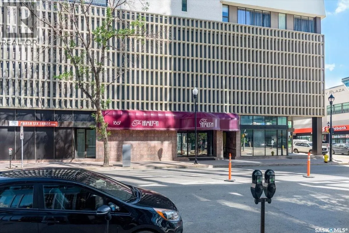 Apartment for rent: 801 1867 Hamilton Street, Regina, Saskatchewan S4P 2C2