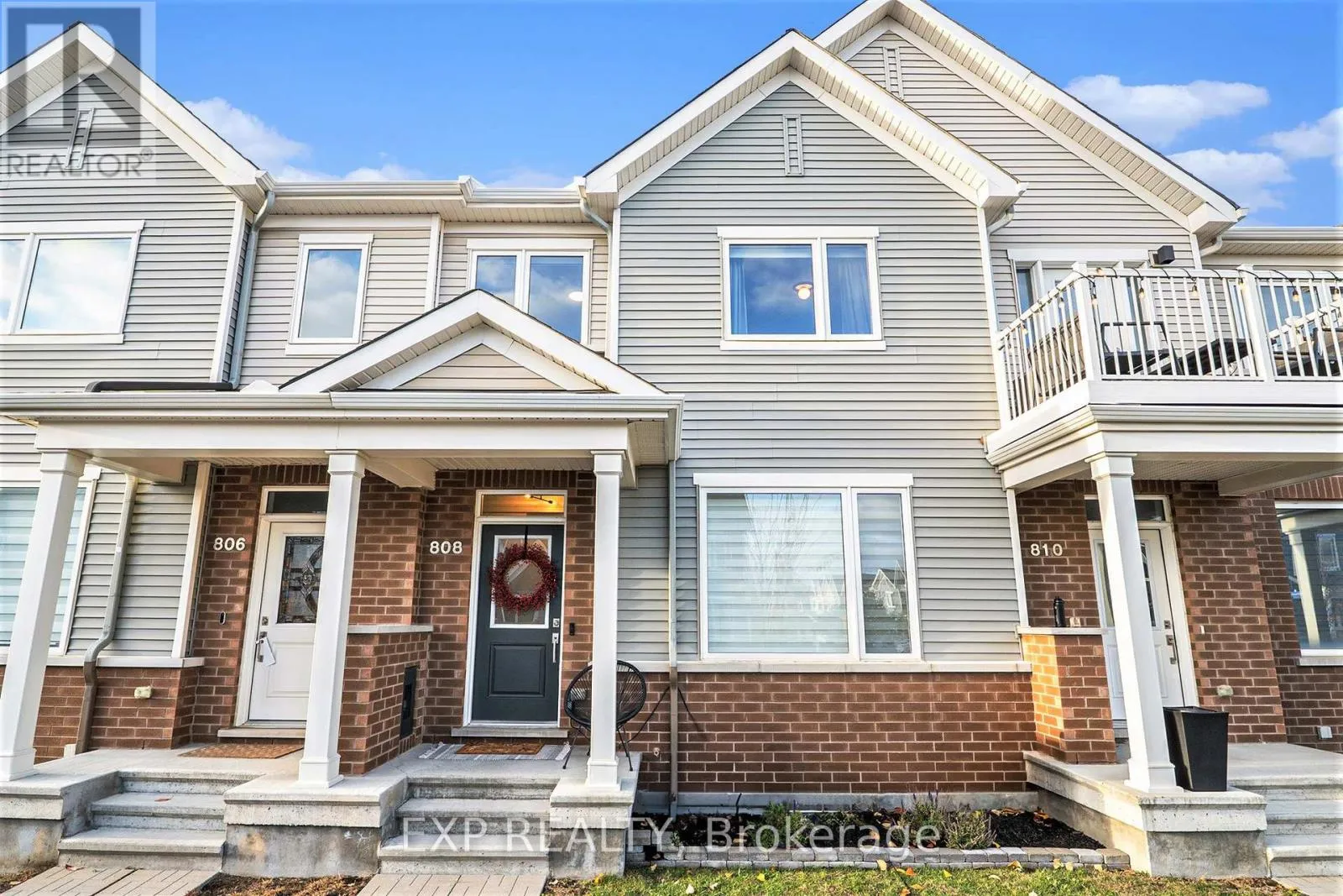 Row / Townhouse for rent: 808 Horseshoe Falls Way, Ottawa, Ontario K2J 6P6