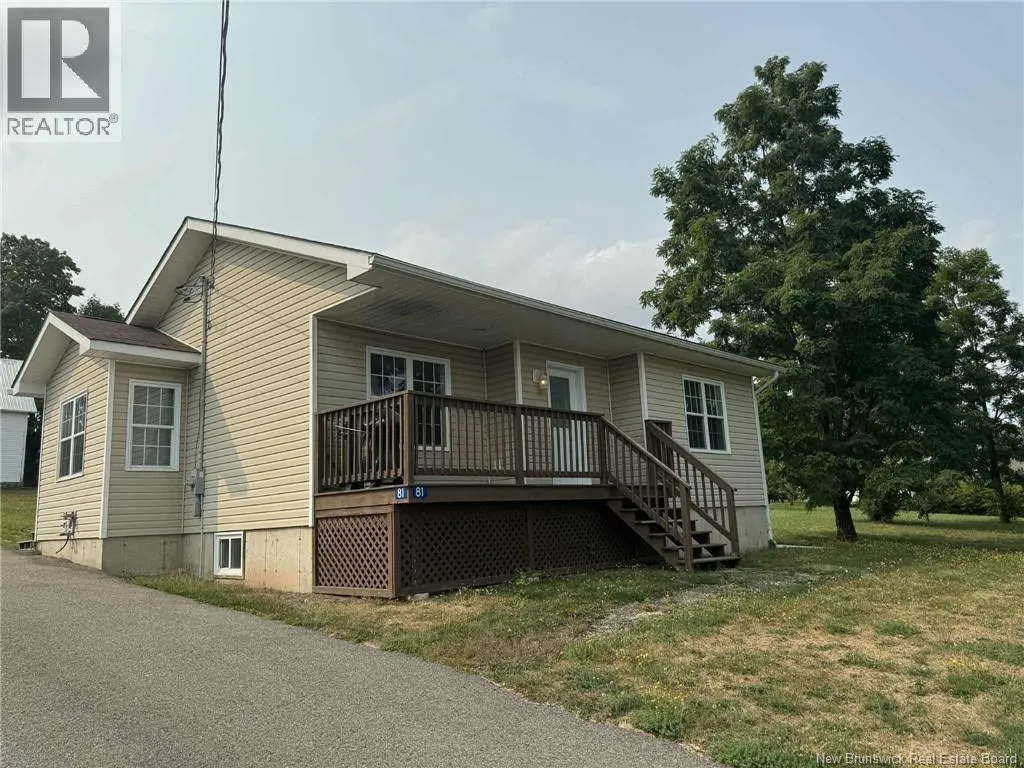 House for rent: 81 Front Street, Gagetown, New Brunswick E5M 1A5