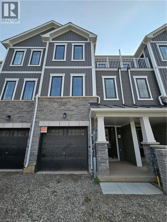 Row / Townhouse for rent: 81 Holder Drive, Brantford, Ontario N3T 0W8