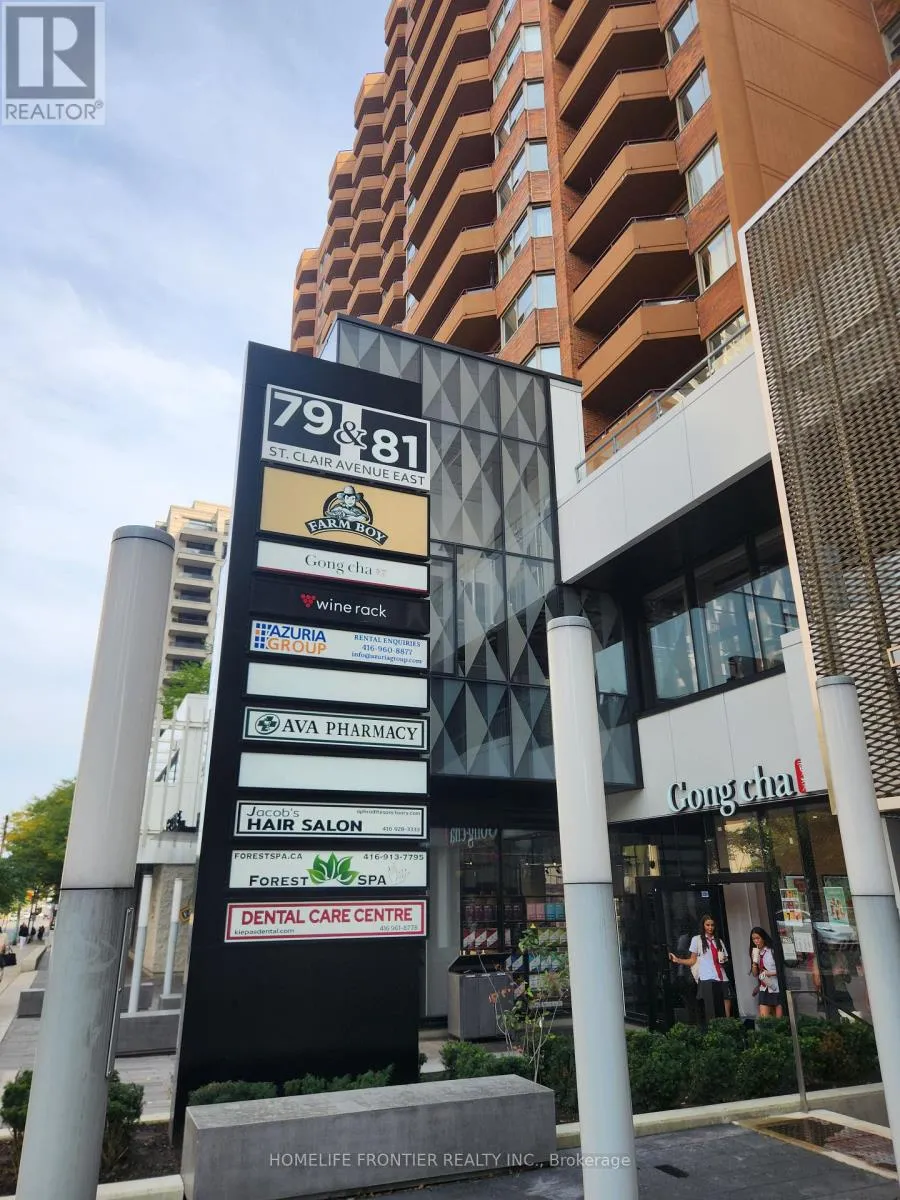 81 St Clair Avenue E, Toronto, Ontario M4T 1M6