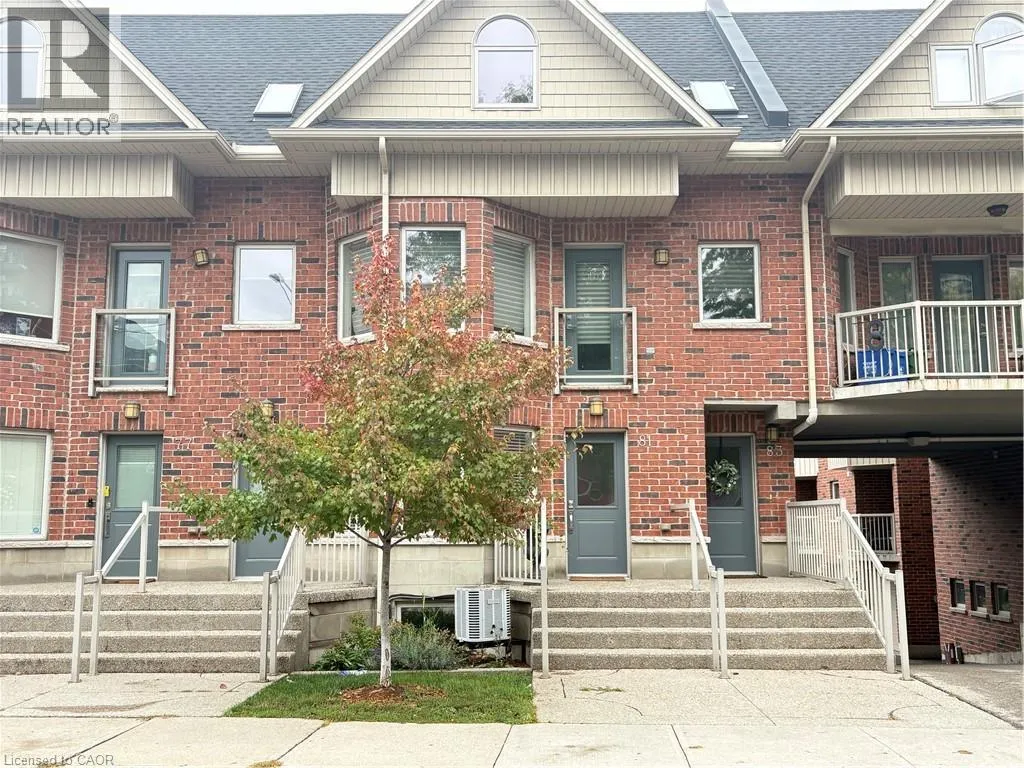 Row / Townhouse for rent: 81 Young Street, Hamilton, Ontario L8N 1V4