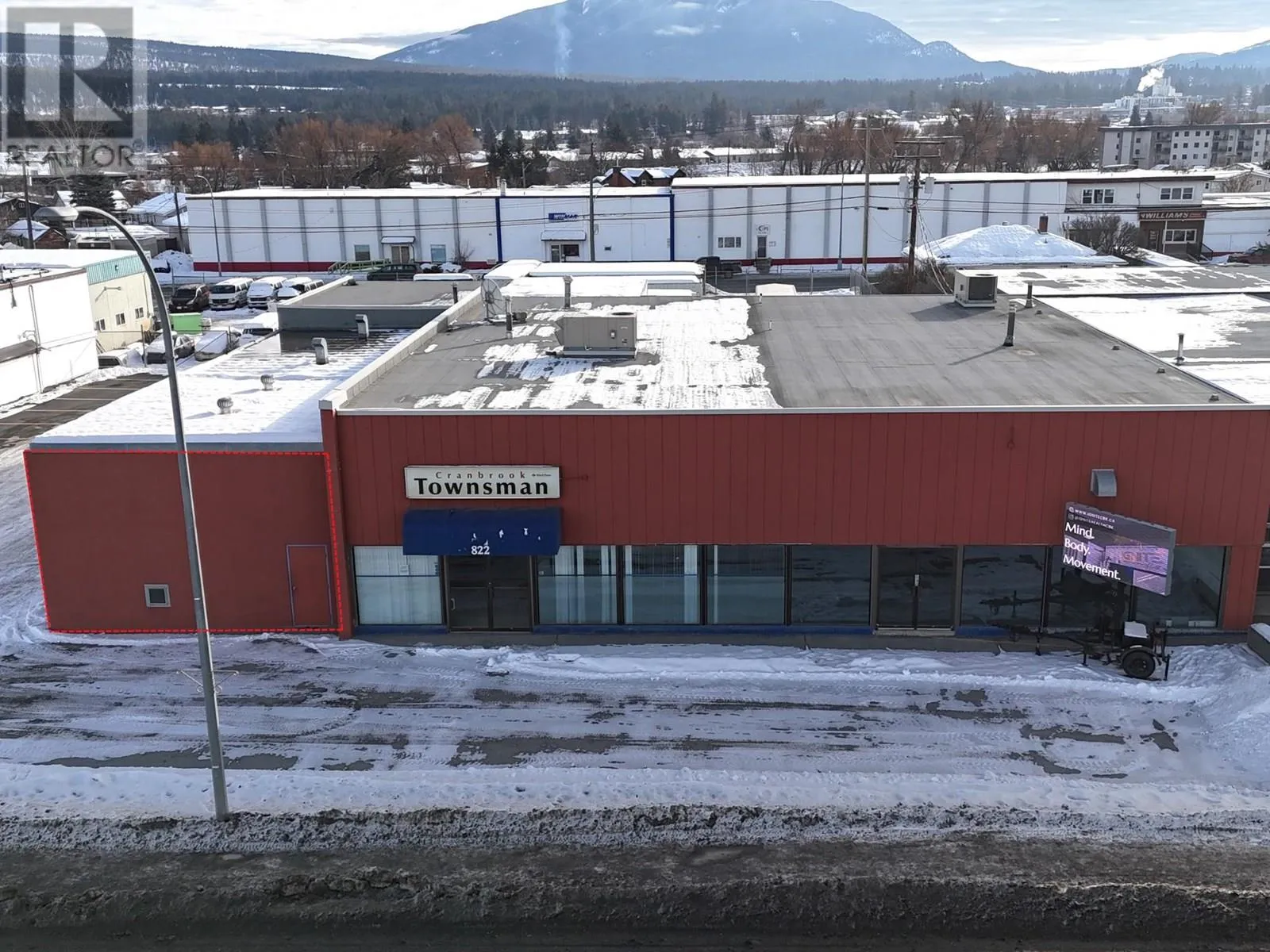 Residential Commercial Mix for rent: 822 Cranbrook Street N Unit# 3, Cranbrook, British Columbia V1C 3R9