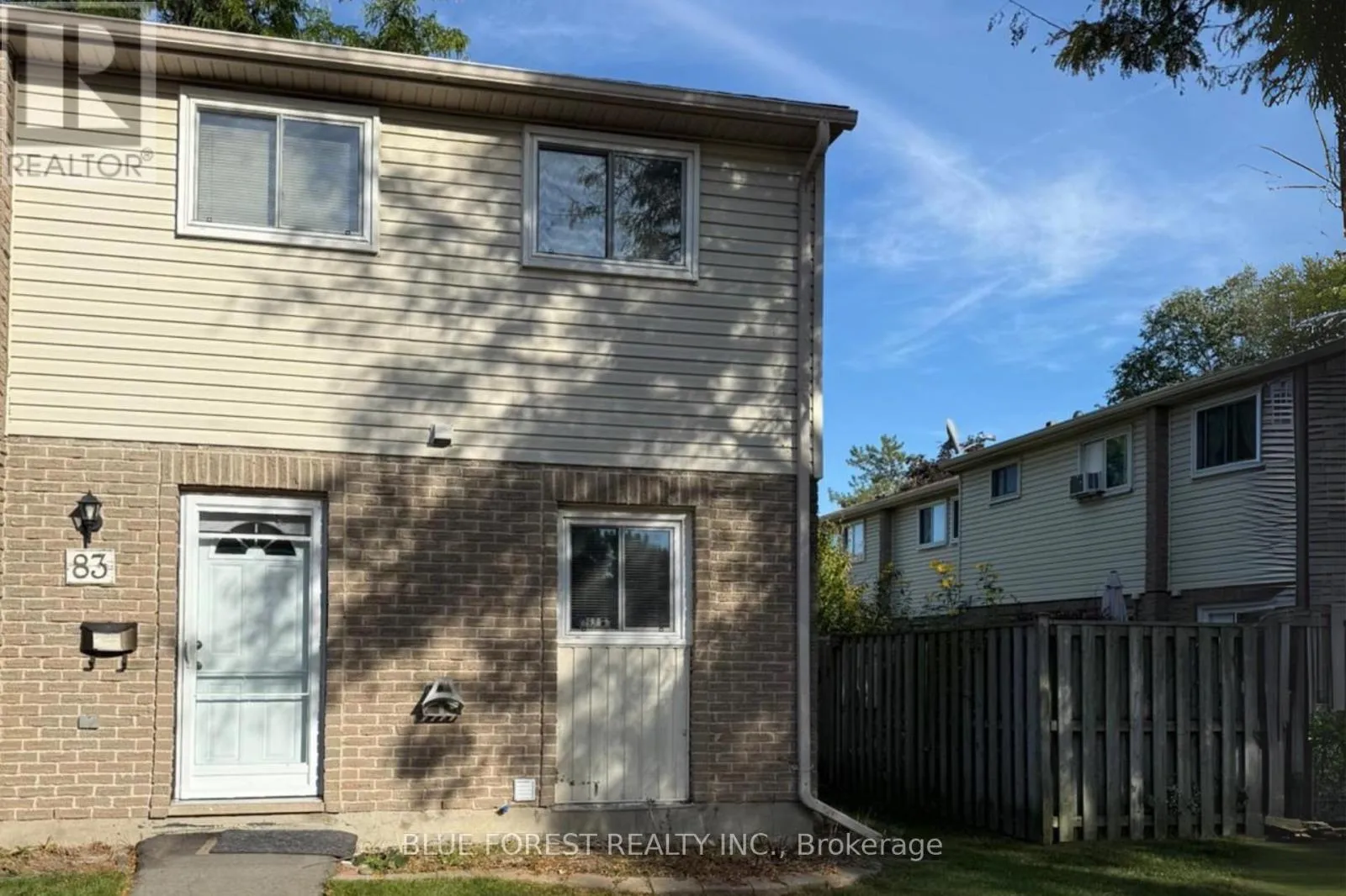 Row / Townhouse for rent: 83 - 166 Southdale Road W, London South, Ontario N6J 2J1