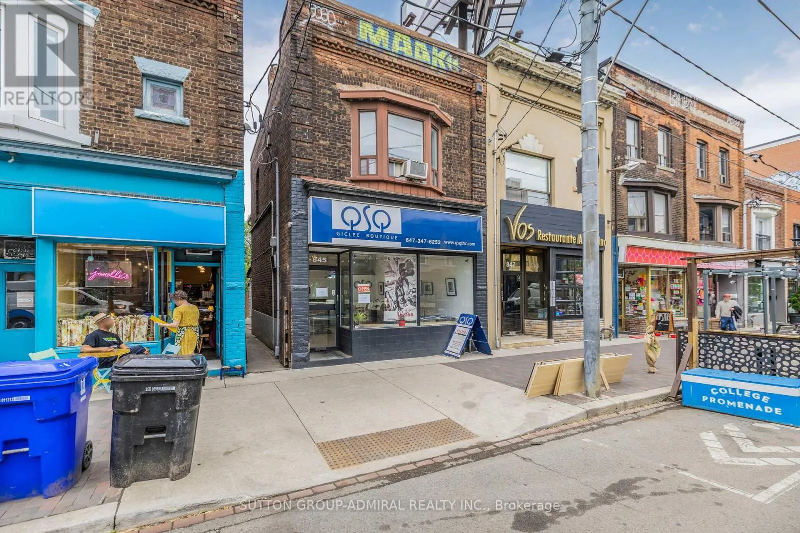 Residential Commercial Mix for rent: 845 College Street, Toronto, Ontario M6H 1A1