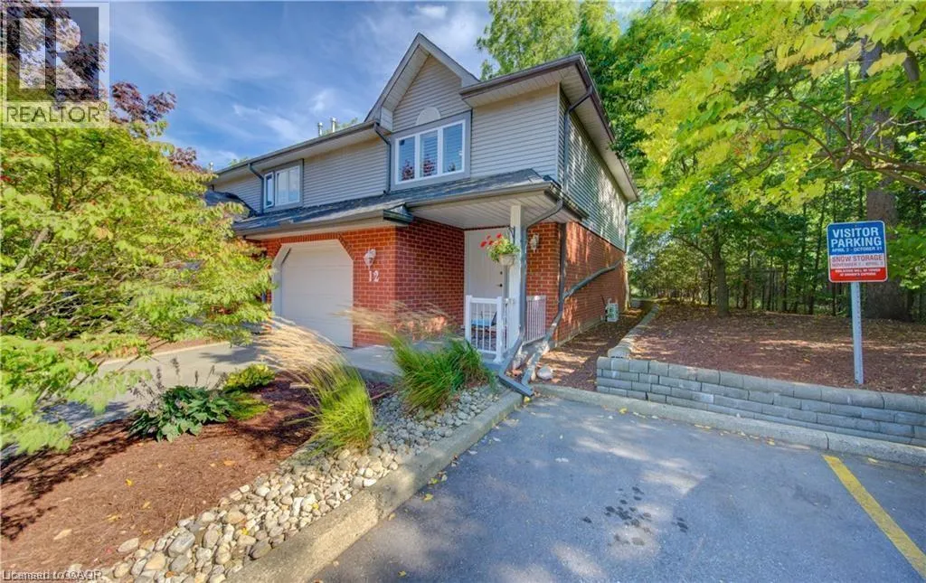 Row / Townhouse for rent: 89 Woolwich Street Unit# 12, Waterloo, Ontario N2K 1S5