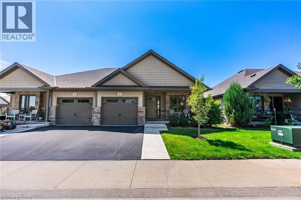 House for rent: 9 Richard Crescent, Smithville, Ontario L0R 2A0