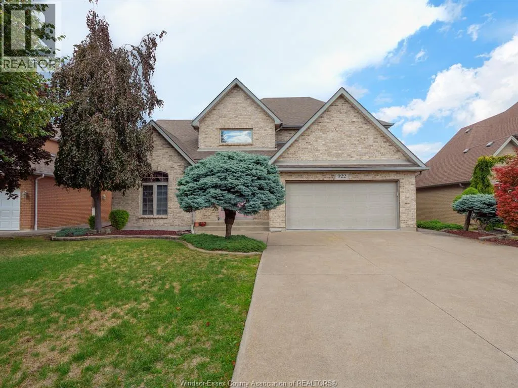 House for rent: 922 Lake Shore Drive, Windsor, Ontario N9G 2R2